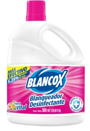 Blancox desinfectante Floral 3.8 Lt $ 7.200