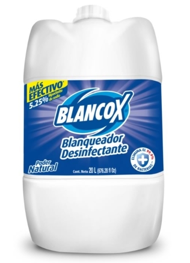 Blancox desinfectante poder natural 20 Lt. $ 35.000